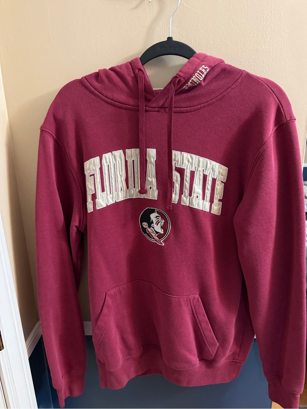 Colosseum Men’s Small Florida State Seminoles Sweat Maroon Sweatshirt Hoodie